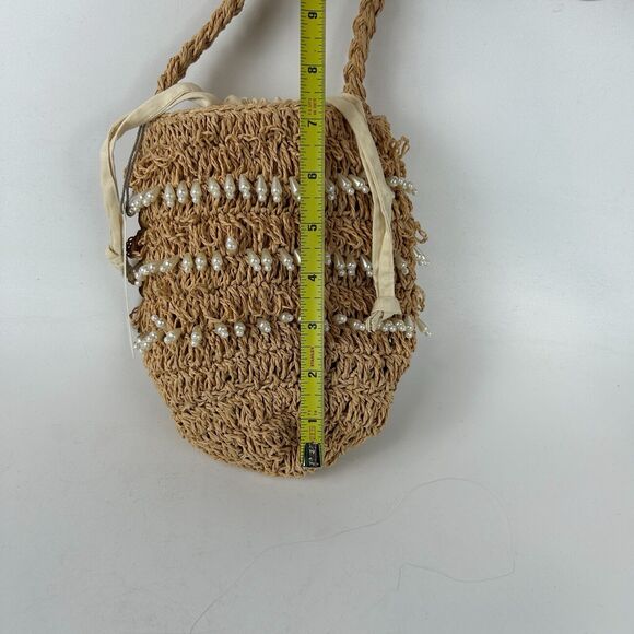 Mini‎ Embellished Pearl Bucket Bag - A New Day New With Tags NWT - Picture 8 of 9